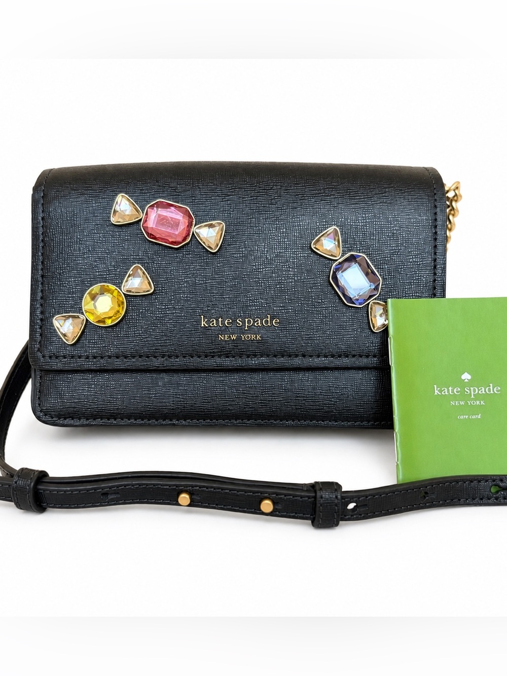 New Rare Novelty Kate Spade Gala Stone Halloween Candy Fall Crossbody Bag